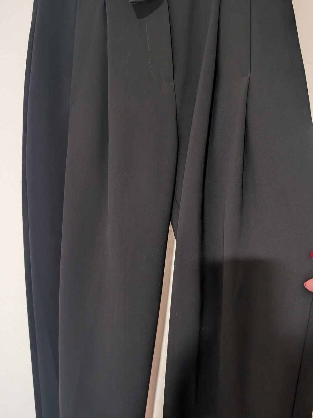 Kaos Women's Black Dress Trousers - Sleek Straight Leg